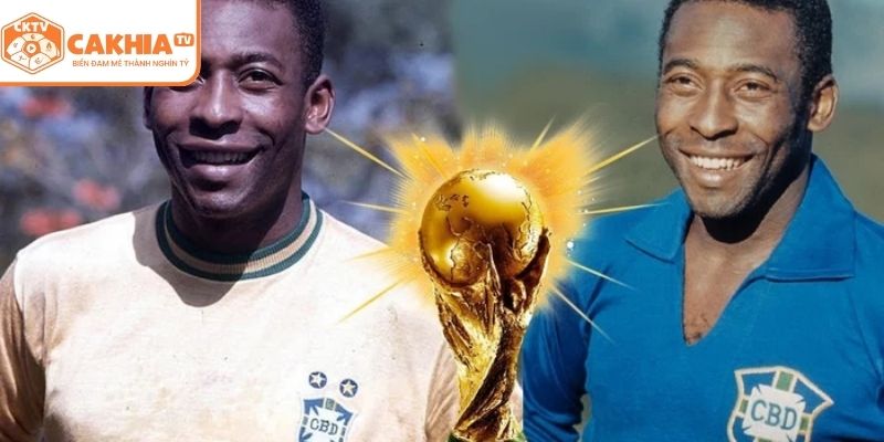 Pele trong màu áo Santos FC thời kỳ đầu sự nghiệp